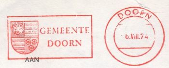 Wapen van Doorn/Coat of arms (crest) of Doorn
