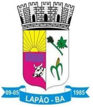 Brasão de Lapão (Bahia)/Arms (crest) of Lapão (Bahia)