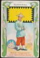 Arms, Flags and Folk Costume trade card Kochinchina Hauswaldt Kaffee