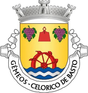 Brasão de Gémeos (Celorico de Basto)/Arms (crest) of Gémeos (Celorico de Basto)