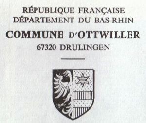 Blason de Ottwiller/Coat of arms (crest) of {{PAGENAME