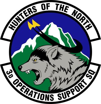 Coat of arms (crest) of the 3rd Operations Support Squadron, US Air Force