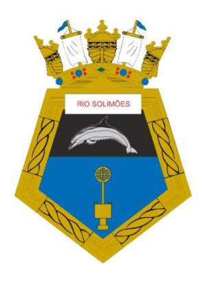 Coat of arms (crest) of the River Hydrographic Ship Rio Solimões, Brazilian Navy
