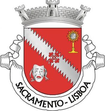 Brasão de Sacramento/Arms (crest) of Sacramento