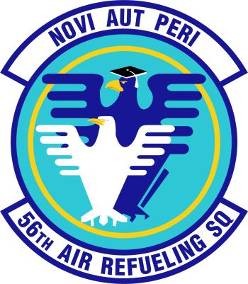 Coat of arms (crest) of the 56th Air Refueling Squadron, US Air Force