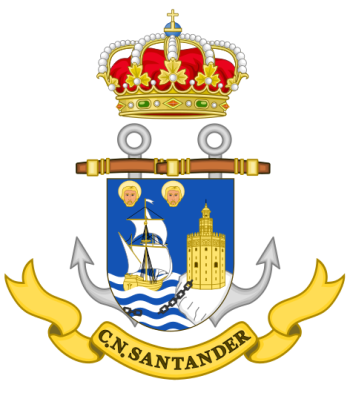 Coat of arms (crest) of the Naval Command of Santander, Spanish Navy