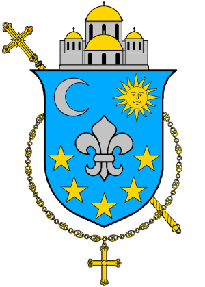 Arms (crest) of the Apostolic Administration for Byzantine Rite Faithful in Kazakhstan and Central Asia
