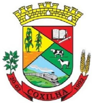 Brasão de Coxilha (Rio Grande do Sul)/Arms (crest) of Coxilha (Rio Grande do Sul)