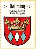 Wappen von Kallmünz/Arms (crest) of Kallmünz