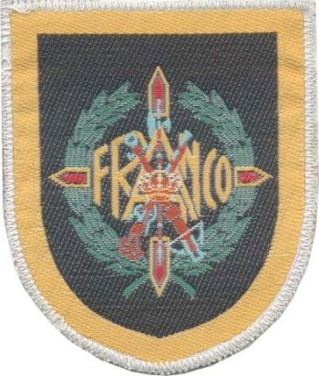 Coat of arms (crest) of the IX Bandera of the Legion General Franco, Spanish Army