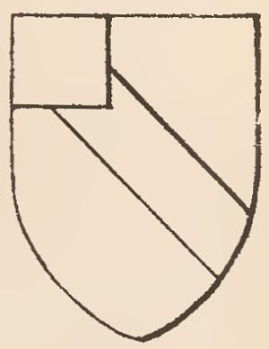 Arms (crest) of Thomas Peverel