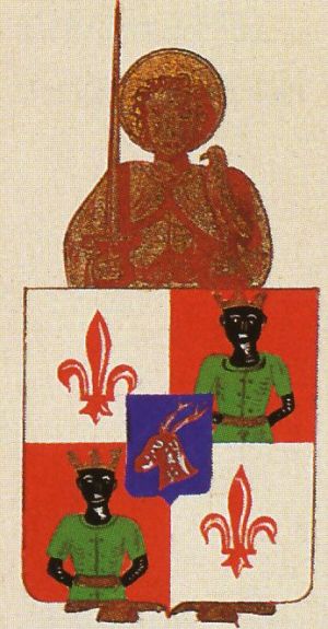 Wapen van Sint-Baafs-Vijve/Arms (crest) of Sint-Baafs-Vijve