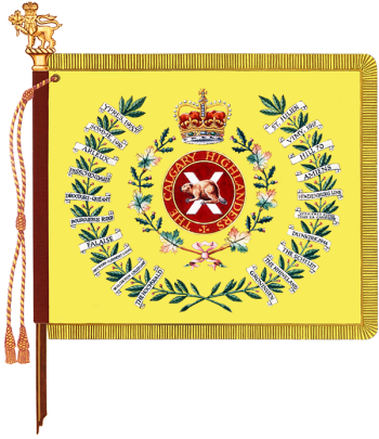 Arms of The Calgary Highlanders, Canadian Army