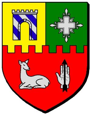Blason de Peyrusse-Massas/Coat of arms (crest) of {{PAGENAME