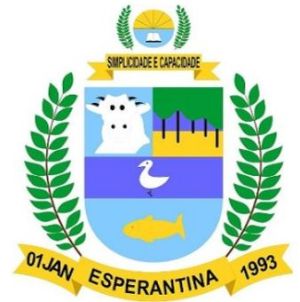 Brasão de Esperantina (Tocantins)/Arms (crest) of Esperantina (Tocantins)