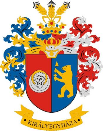 Királyegyháza (címer, arms)