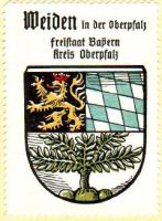 Wappen von Weiden in der Oberpfalz/Arms (crest) of Weiden in der Oberpfalz