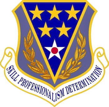 Coat of arms (crest) of the 321st Air Expeditionary Wing, US Air Force