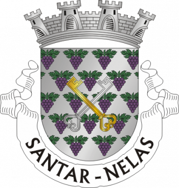 Brasão de Santar (Nelas)/Arms (crest) of Santar (Nelas)