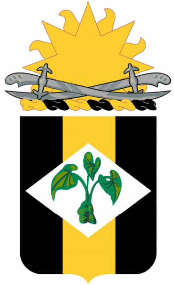 Coat of arms (crest) of the 24th Finance Battalion, US Army