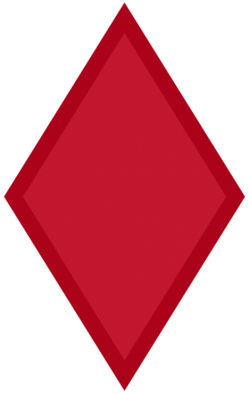 Arms of 5th Infantry Division Red Diamond, US Army