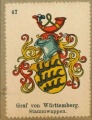 Wappen von Graf von Württemberg