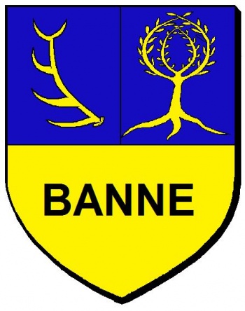 Blason de Banne/Arms (crest) of Banne