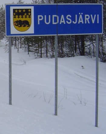 Arms of Pudasjärvi