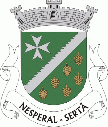 Brasão de Nesperal/Arms (crest) of Nesperal