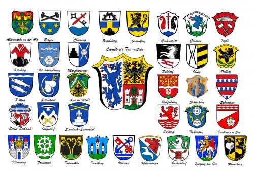 Arms in the Traunstein District