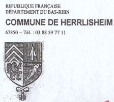 Blason d'Herrlisheim/Arms (crest) of Herrlisheim