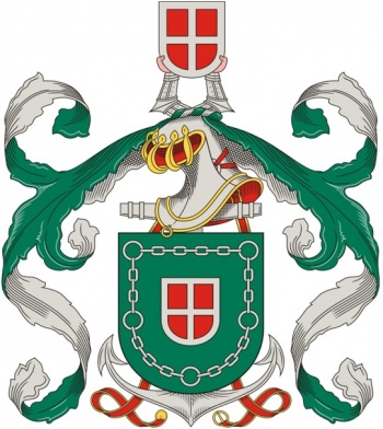Coat of arms (crest) of the Rear Admiral, 2nd Naval Commandant, Portuguese Navy