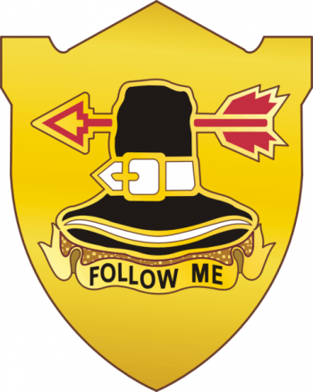 Coat of arms (crest) of 385th (Infantry) Regiment, US Army