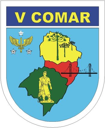 Coat of arms (crest) of V Regional Air Command, Brazilian Air Force