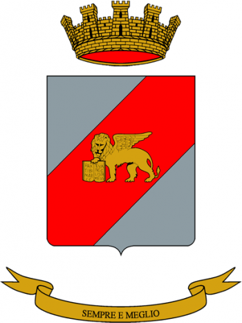 Coat of arms (crest) of the Ariete Logistics Battalion, Italian Army
