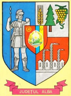 Arms of Alba (county)