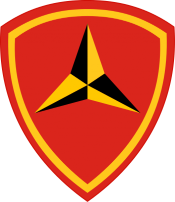 Coat of arms (crest) of the 3rd Marine Division, USMC