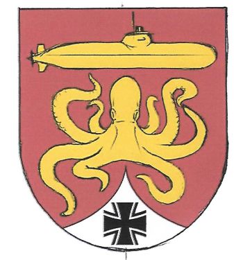 Coat of arms (crest) of the Crew Bravo, Submarine Flottila, German Navy