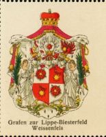 Wappen Grafen zu Lippe-Biesterfeld-Weissenfels