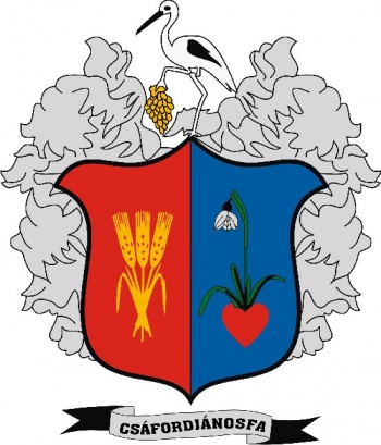 Csáfordjánosfa (címer, arms)