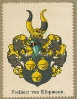 Wappen Freiherr von Klopmann