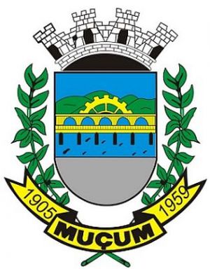 Brasão de Muçum (Rio Grande do Sul)/Arms (crest) of Muçum (Rio Grande do Sul)