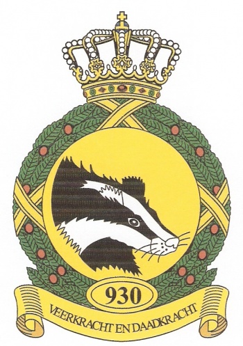 Coat of arms (crest) of the 930th Squadron, Royal Netherlands Air Force