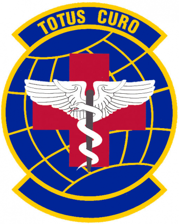 Coat of arms (crest) of the 932nd Aerospace Medicine Squadron, US Air Force