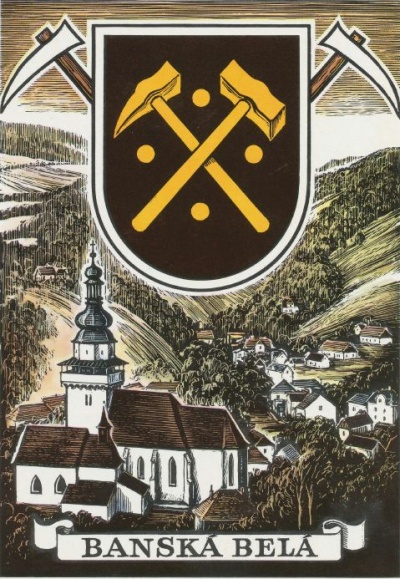 Coat of arms (crest) of Banská Belá