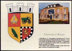 Coat of arms (crest) of Fontaine-le-Bourg
