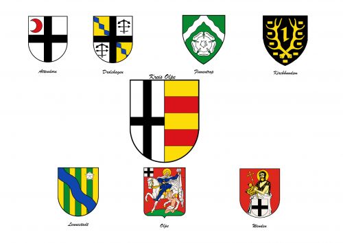 Arms in the Olpe District