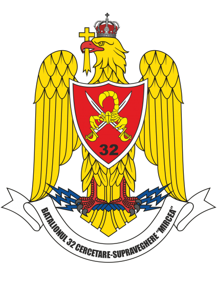 File:32nd Exploration and Surveillance Battalion Mircea. Romanian Army.png