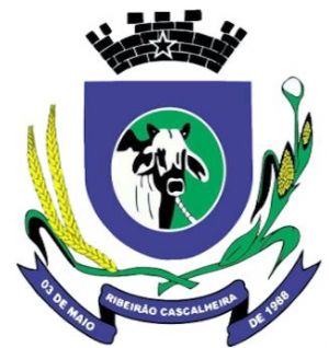 Brasão de Ribeirão Cascalheira/Arms (crest) of Ribeirão Cascalheira