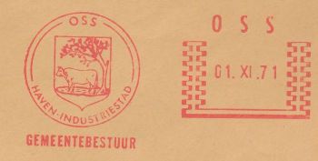 Wapen van Oss/Coat of arms (crest) of Oss